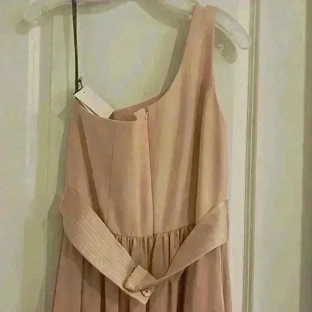 Vera Wang One Shoulder Dress - Picture 9 of 11